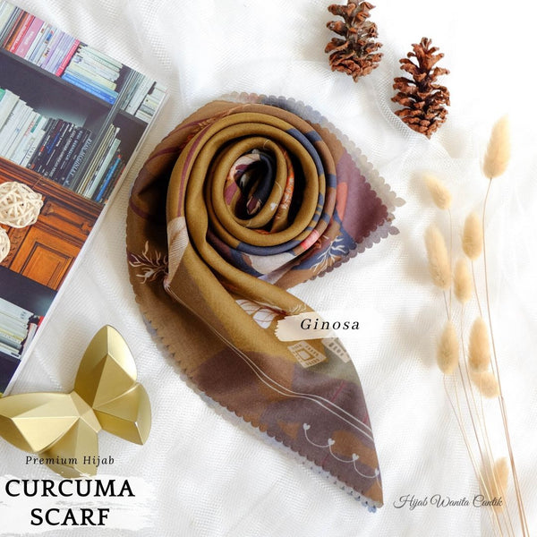 Curcuma Scarf Premium Voal - CM17.6 Ginosa