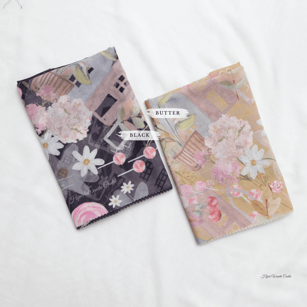 [ BUY 3 GET 1 FREE HIJAB ] Sweet Scarf - WIN6.1 Black