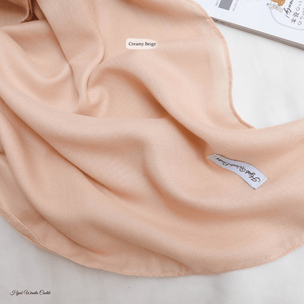 Segiempat Lina Voal - NV23.7 Creamy Beige