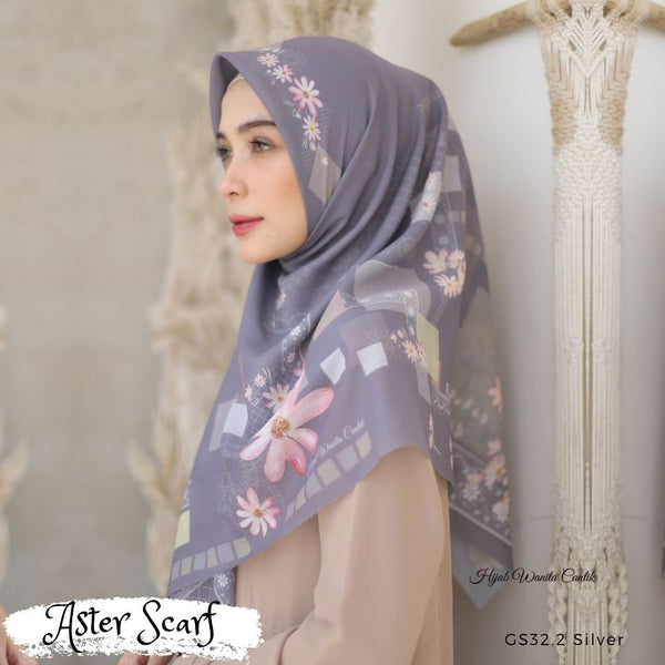 Aster Scarf - GS32.2 Silver