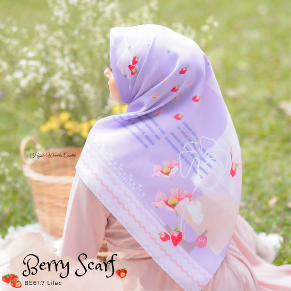 Berry Scarf Icy Voal - BE61.7 Lilac