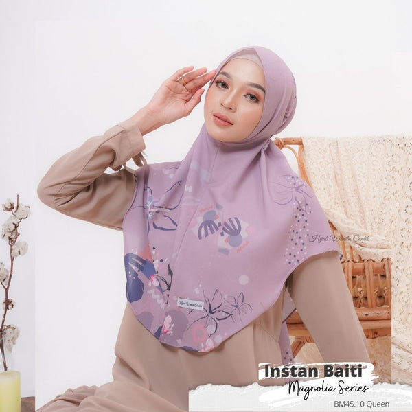 Hijab Instan Baiti Magnolia - BM45.10 Queen