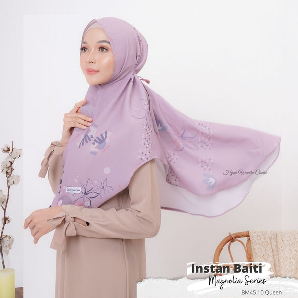 Hijab Instan Baiti Magnolia - BM45.10 Queen