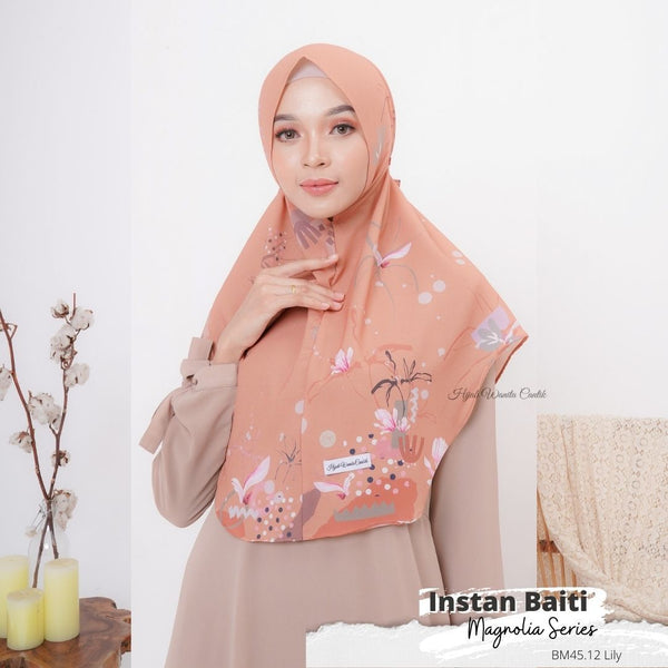 Hijab Instan Baiti Magnolia - BM45.12 Lily