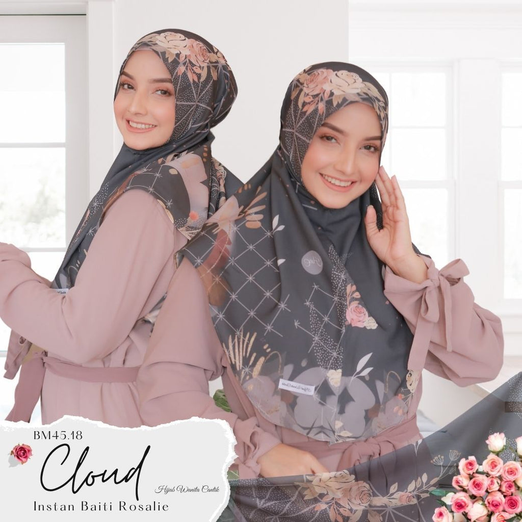 Hijab Instan Baiti Rosalie - BM45.18 Cloud