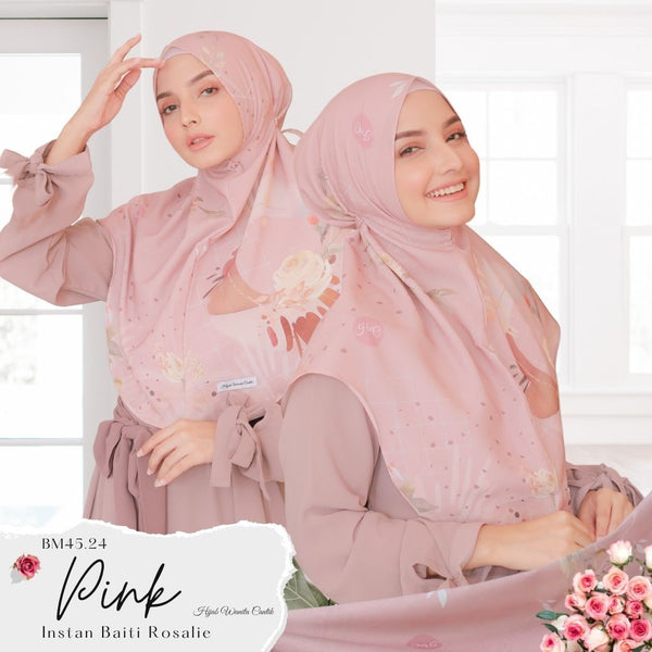 Hijab Instan Baiti Rosalie - BM45.24 Pink
