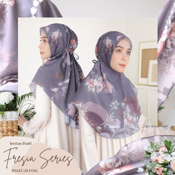 Hijab Instan Baiti Fresia - BM45.28 Fog