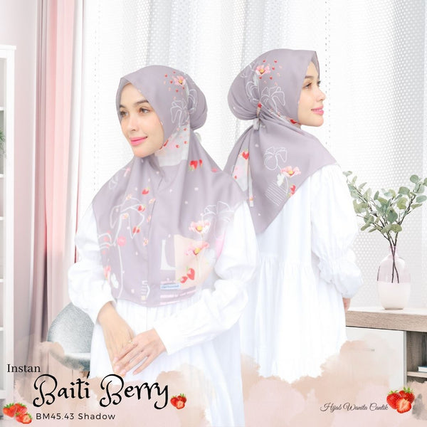 Hijab Instan Baiti Berry - BM45.43 Shadow