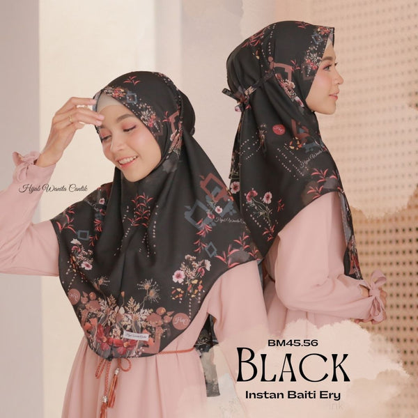 Hijab Instan Baiti Ery - BM45.56 Black