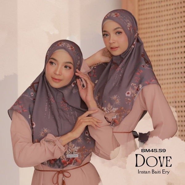 Hijab Instan Baiti Ery - BM45.59 Dove