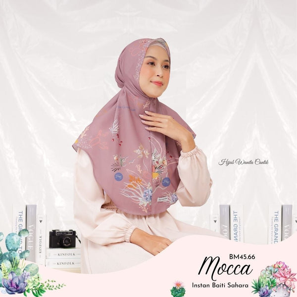 Hijab Instan Baiti Sahara - BM45.66 Mocca