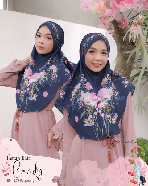 Hijab Instan Baiti Candy - BM45.78 Raspberry