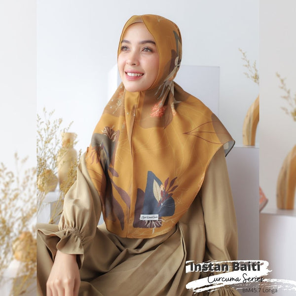 Hijab Instan Baiti Curcuma - BM45.7 Longa