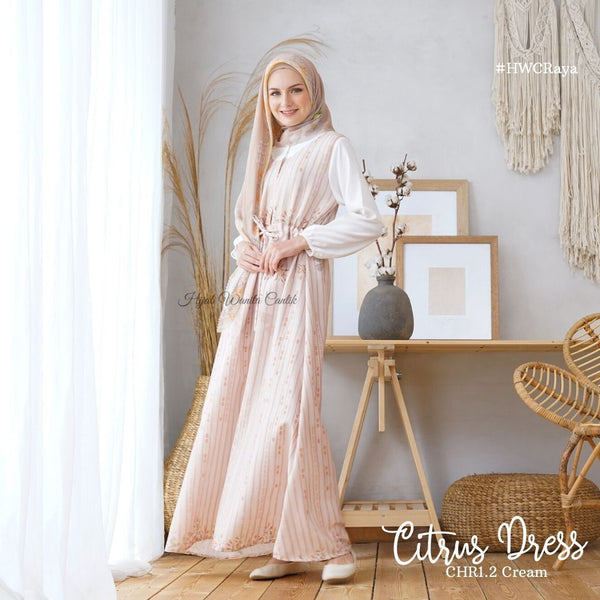 Citrus Dress - CHR1.2 Cream