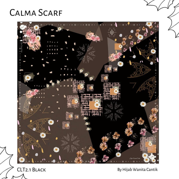 Calma Scarf Premium - CLT2.2 1 Black