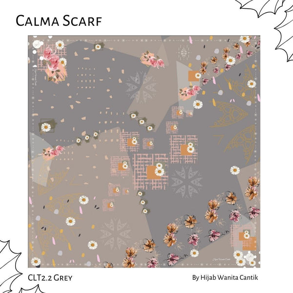 Calma Scarf Premium - CLT2.2 Grey