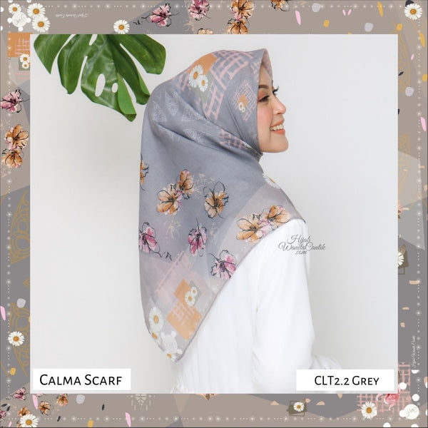 Calma Scarf Premium - CLT2.2 Grey