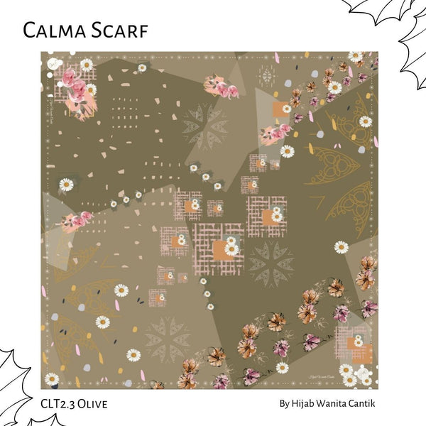 Calma Scarf Premium - CLT2.3 Olive