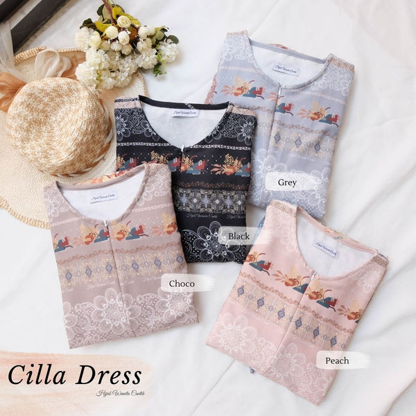 Cilla Dress - DCF1.2 Grey