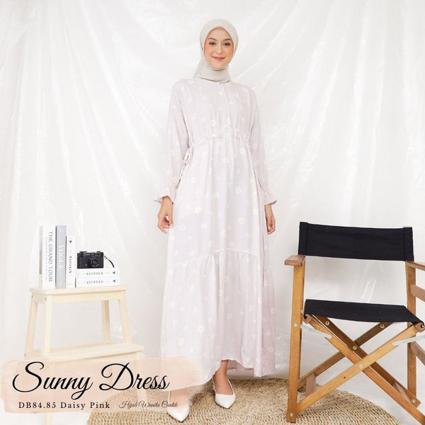 Sunny Dress - DB84.85 Daisy Pink