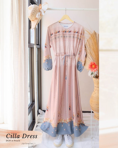Cilla Dress Custom - DCF1.4 Peach