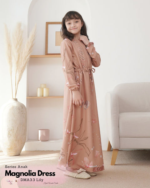 Magnolia Dress Anak Custom - DMA3.3 Lily