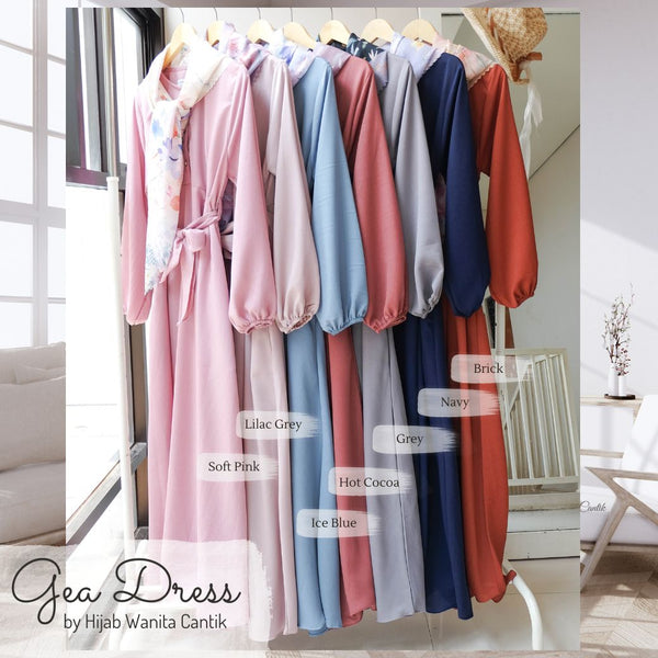 Gea Dress - GE45.5 Ice Blue