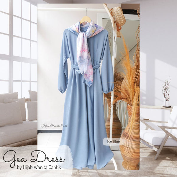 Gea Dress - GE45.5 Ice Blue
