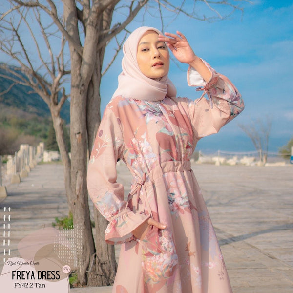 Freya Dress - FY42.2 Tan