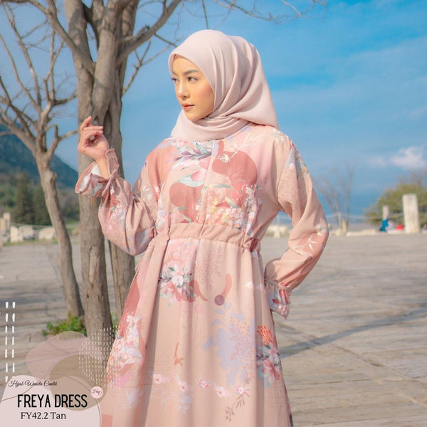 Freya Dress - FY42.2 Tan
