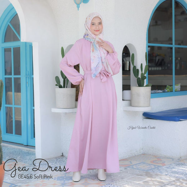 Gea Dress - GE45.6 Soft Pink