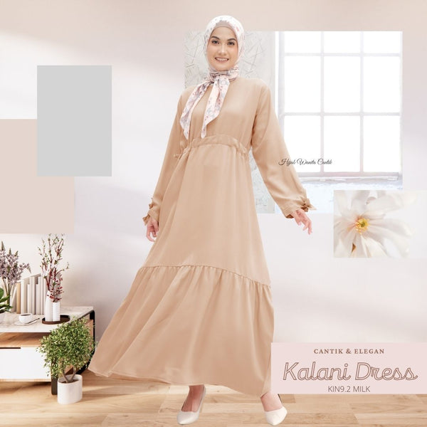 Kalani Dress - KIN9.2 Milk