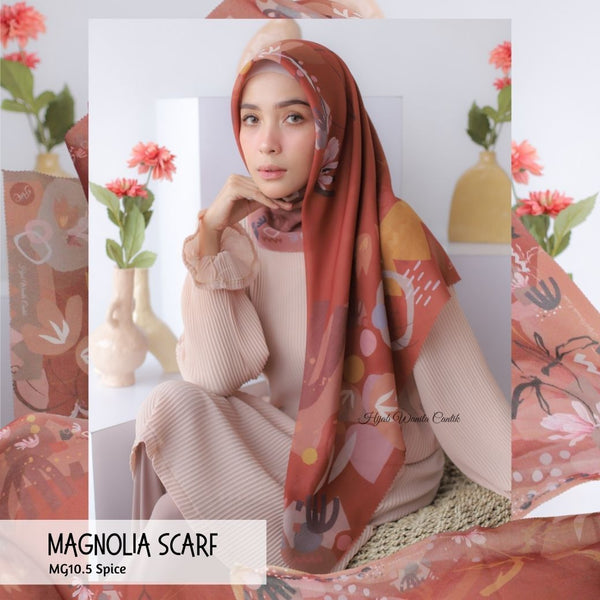 Magnolia Scarf ICY Voal - MG10.5 Spice