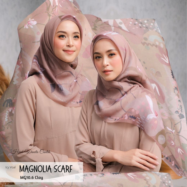 Magnolia Scarf ICY Voal - MG10.6 Clay