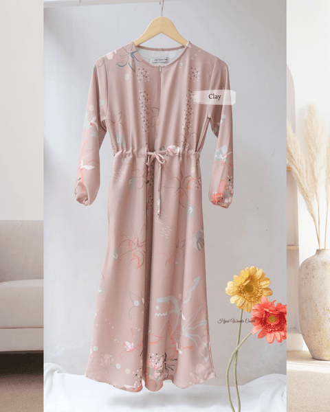Magnolia Dress Anak Custom - DMA3.4 Clay