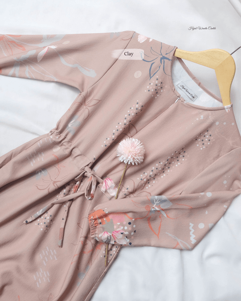 Magnolia Dress Anak Custom - DMA3.4 Clay