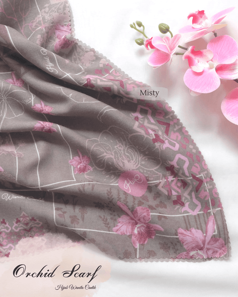 Orchid Scarf - RC23.4 Misty
