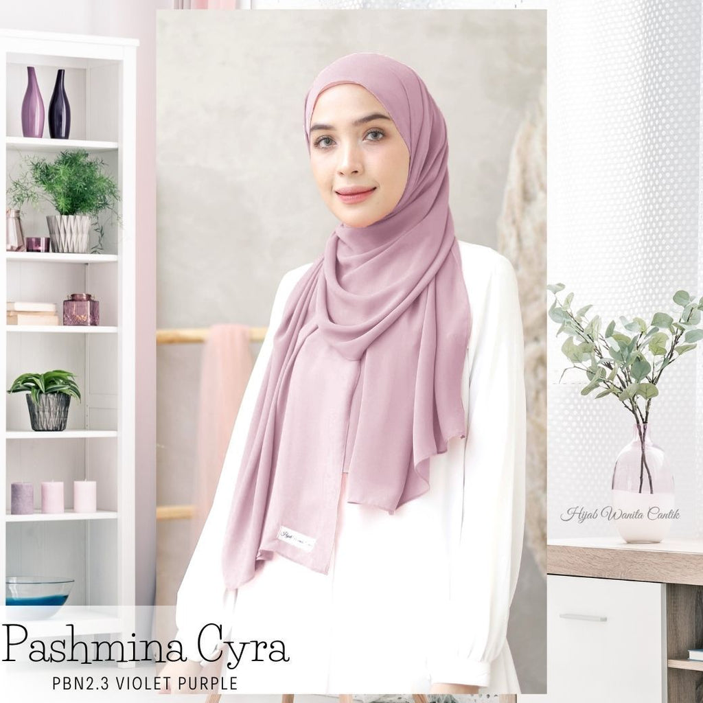 [ BUY 330K Extra 2 Hadiah ] Pashmina Cyra - PBN2.4 Choco Caramel