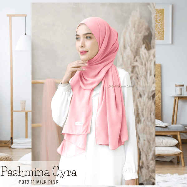 Pashmina Cyra - PBT9.11 Milk Pink