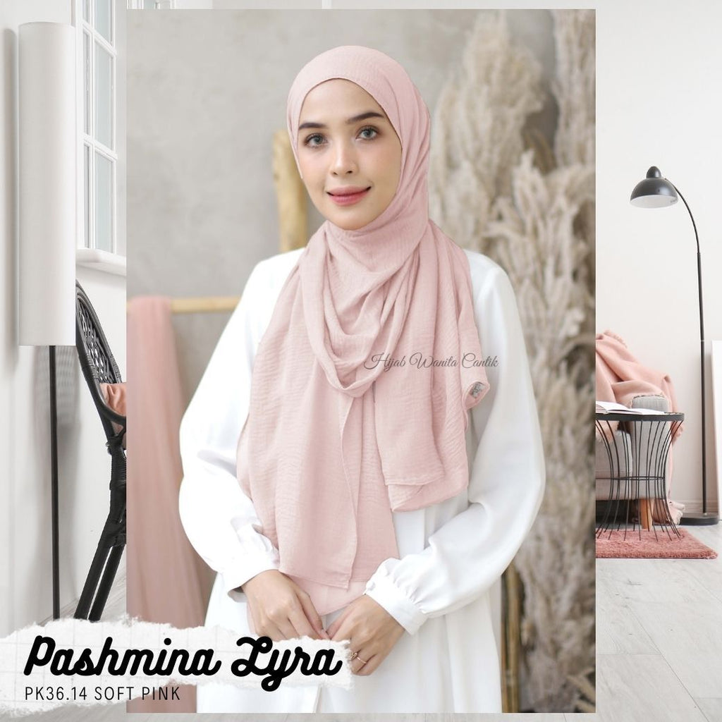 Pashmina Lyra - PK36.14 Soft Pink