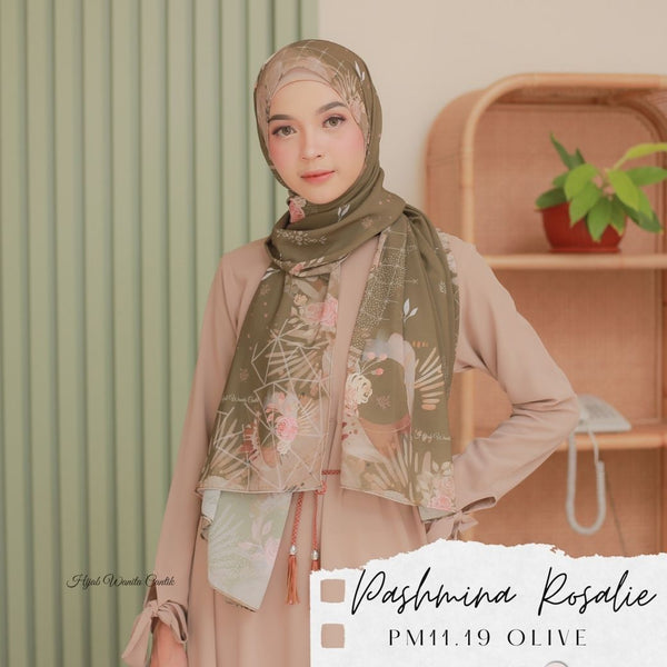 Pashmina Rosalie - PM11.19 Olive