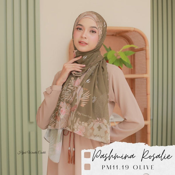 Pashmina Rosalie - PM11.19 Olive
