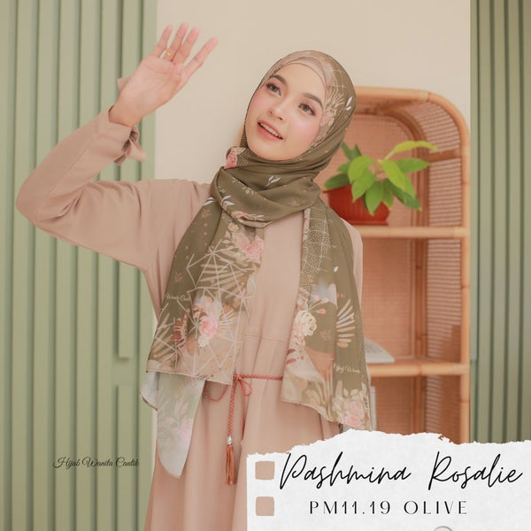 Pashmina Rosalie - PM11.19 Olive