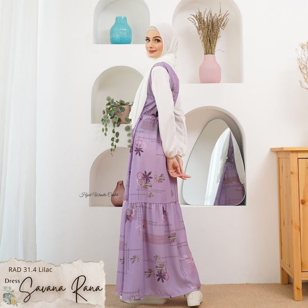 Savana Rana Dress - RAD 31.4 Lilac