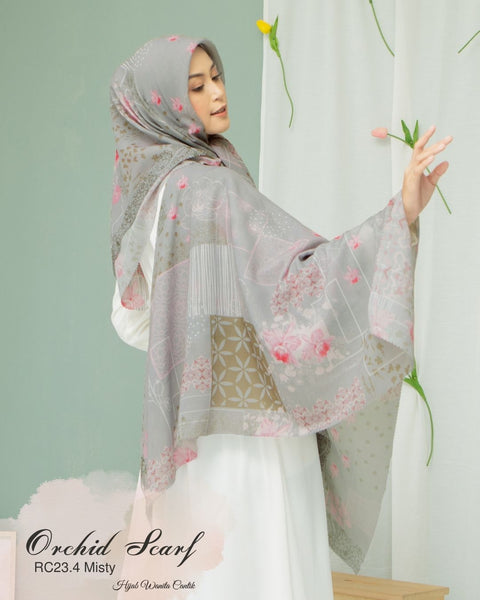 Orchid Scarf - RC23.4 Misty