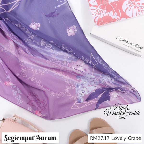 Segiempat Aurum  - RM27.17 Lovely Grape