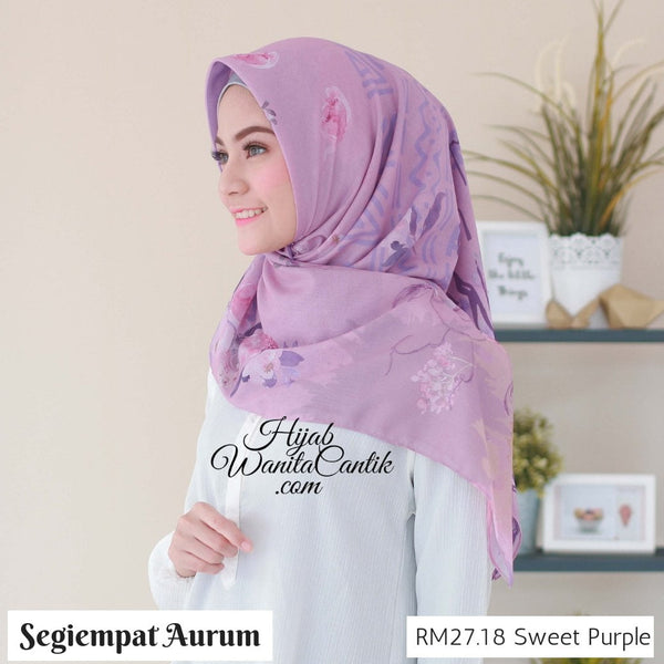 Segiempat Aurum  - RM27.18 Sweet Purple