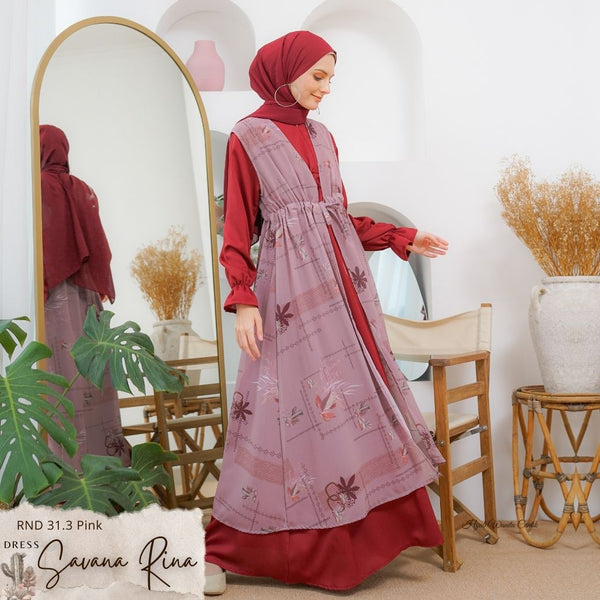 Savana Rina Dress - RND 31.3 Pink