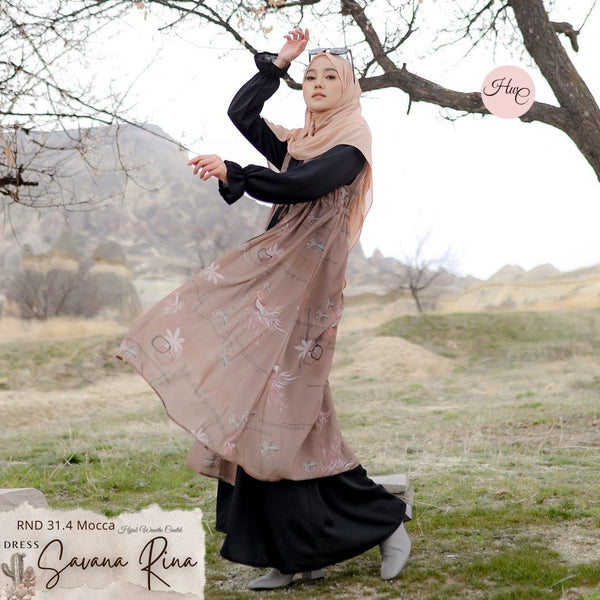 Savana Rina Dress - RND 31.4 Mocca