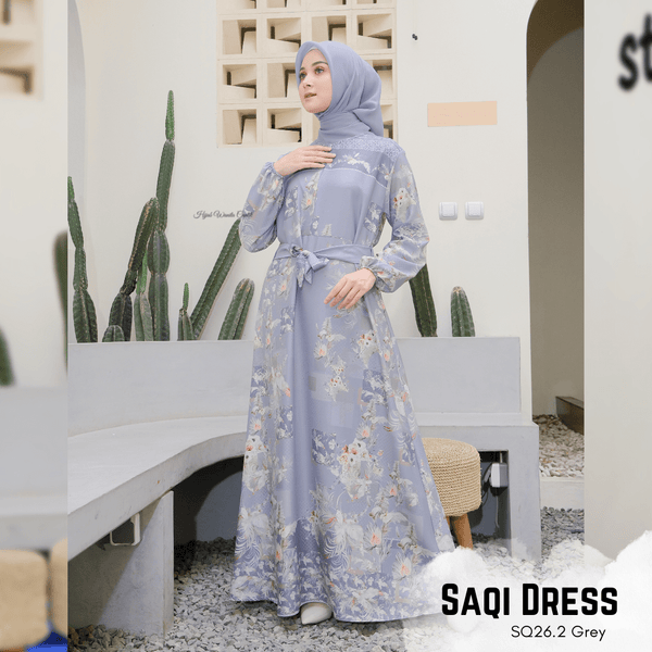 Saqi Dress - SQ26.2 Grey